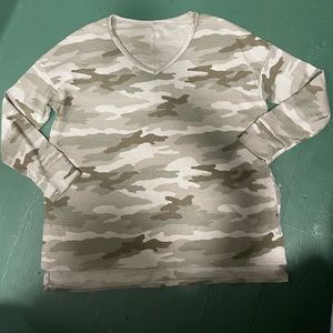 Incredibly Soft Camo Top